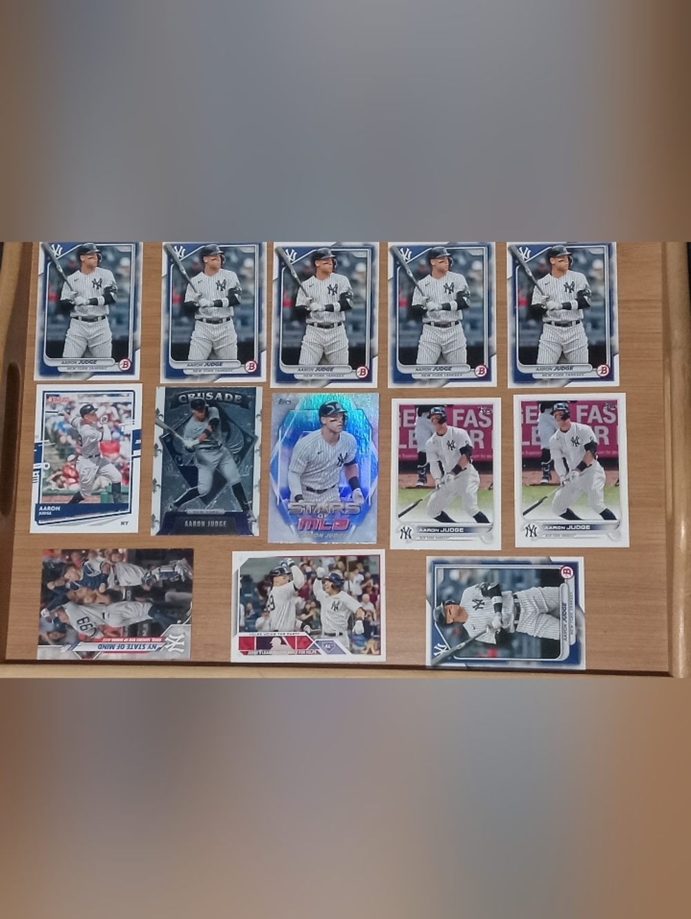 Aaron Judge Baseball Card Lot
